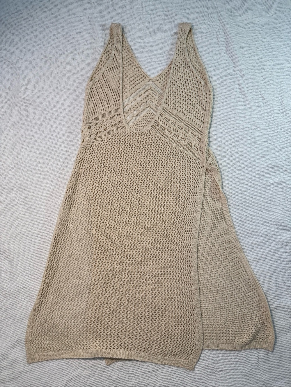 Cream crochet top | Size Small